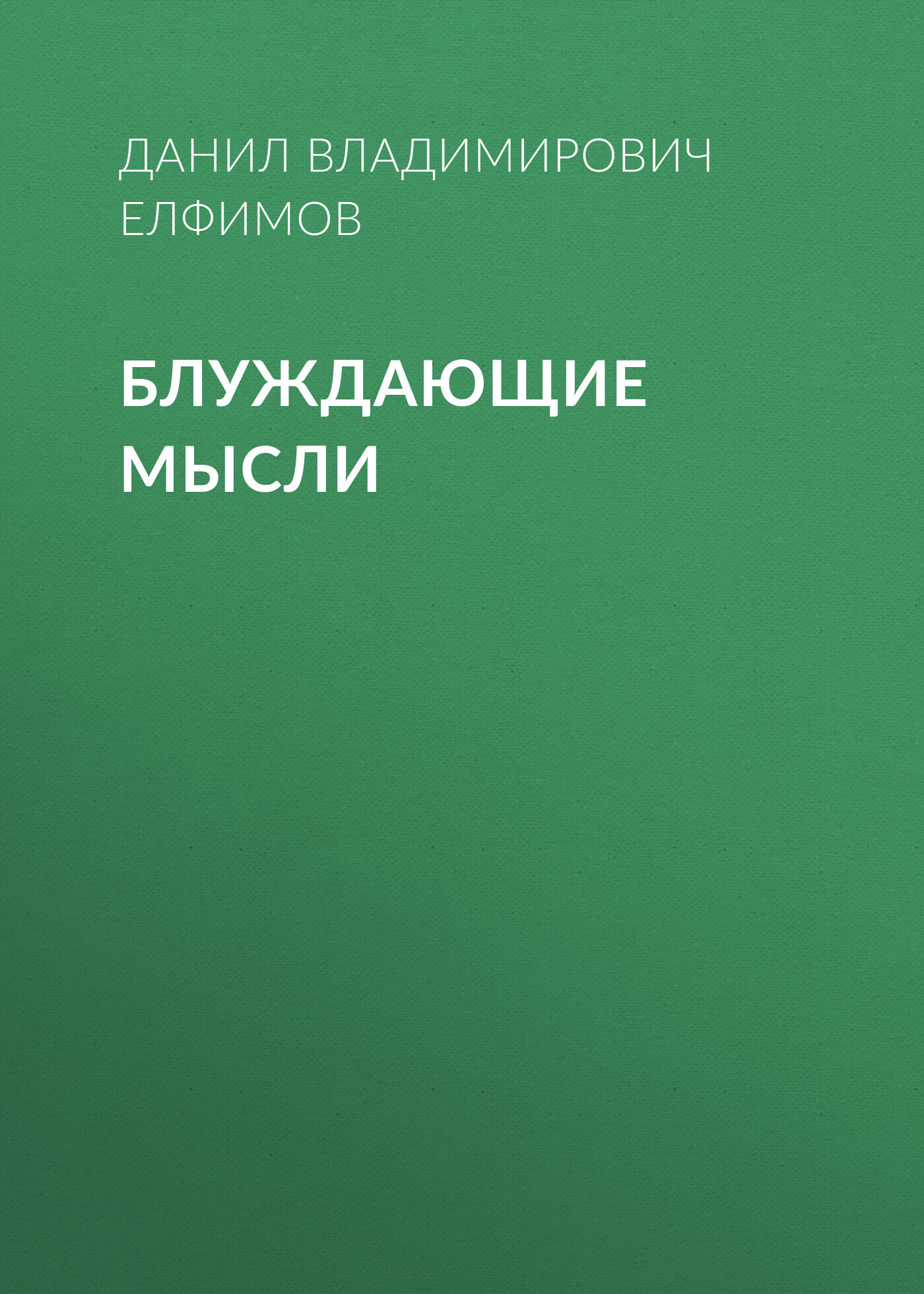 Блуждающие мысли - Данил Владимирович Елфимов