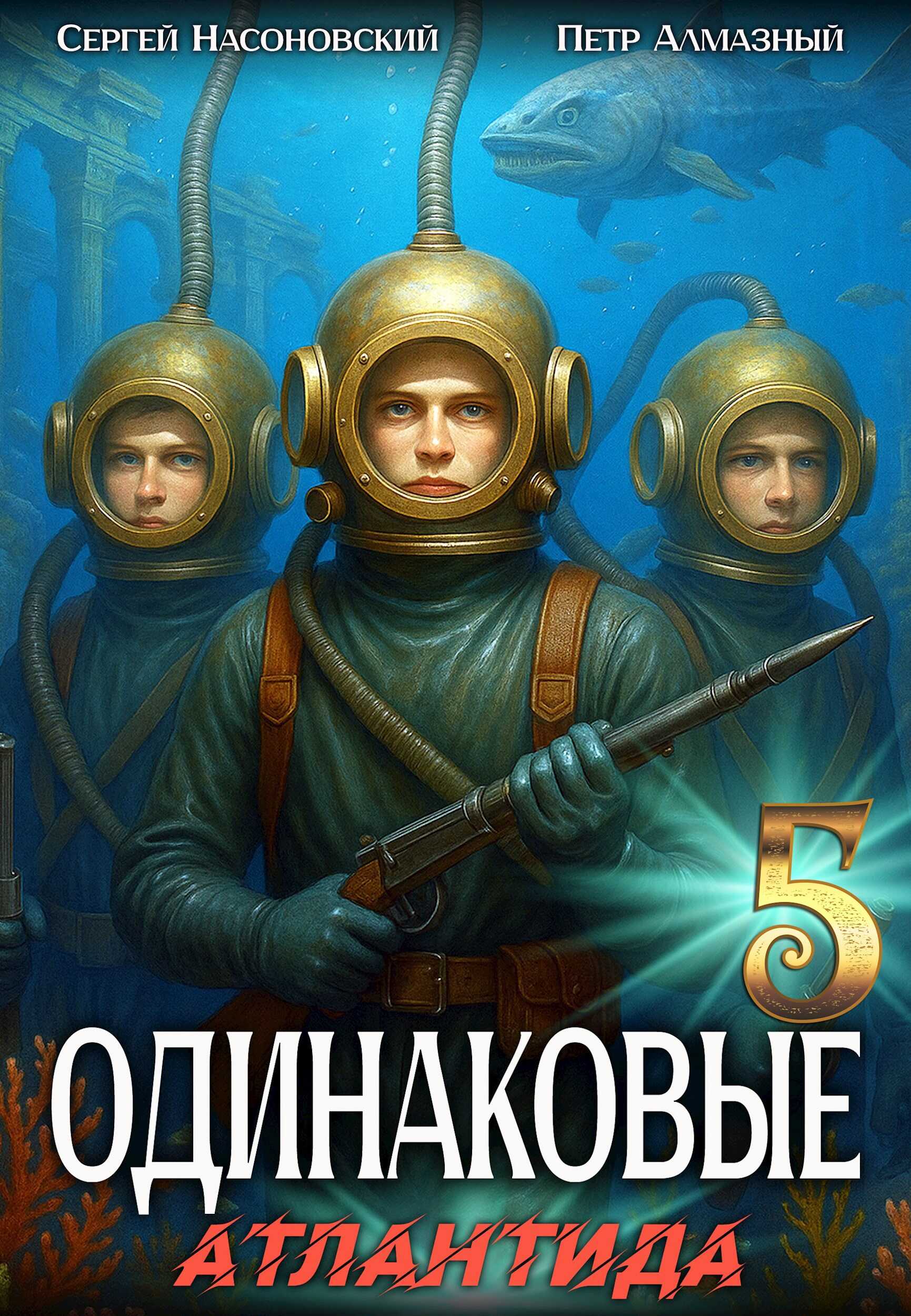 Одинаковые. Том 5. Атлантида - Сергей Насоновский