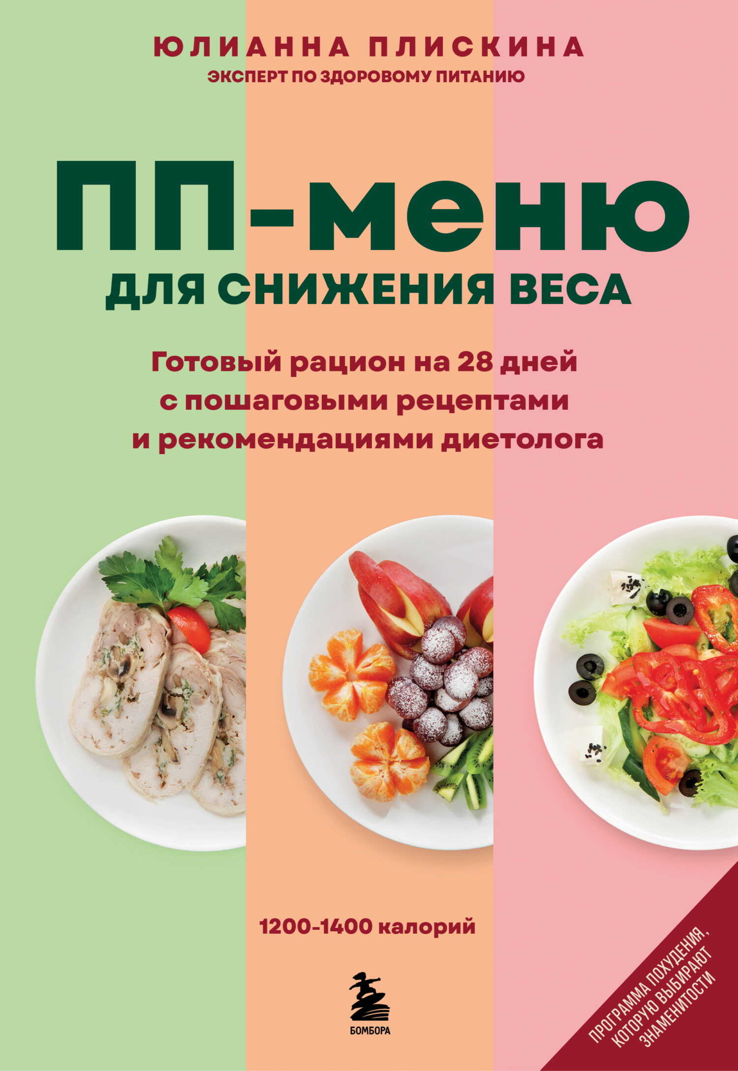 ПП-меню для снижения веса. Готовый рацион на 28 дней с пошаговыми рецептами и рекомендациями диетолога - Юлианна Владимировна Плискина