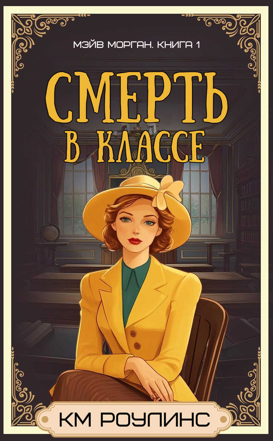 Смерть в классе (Уютные исторические детективы о Мэйв Морган. Книга 1) - СМ Роулинс